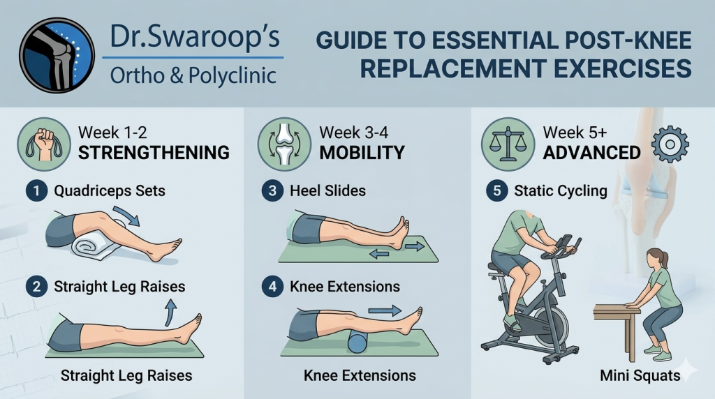 exercises after knee replacement