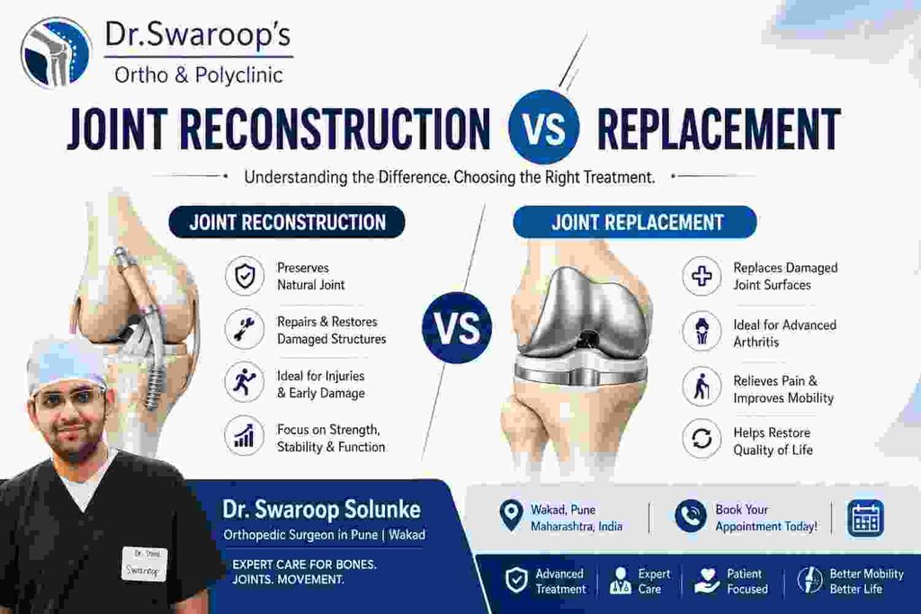 Joint Reconstruction vs Replacement
